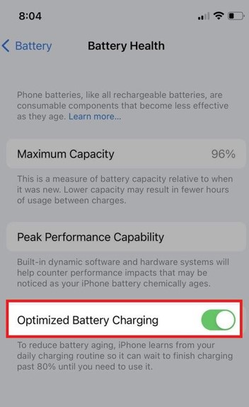 Optimized Battery Charging Technology 
