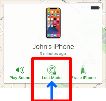 find a lost iPhone without “find my iPhone