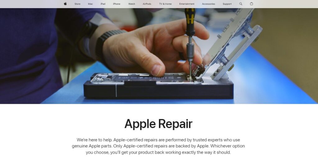 Apple Store/Authorized Repair Shop