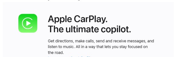 Apple CarPlay - Features and Advantages